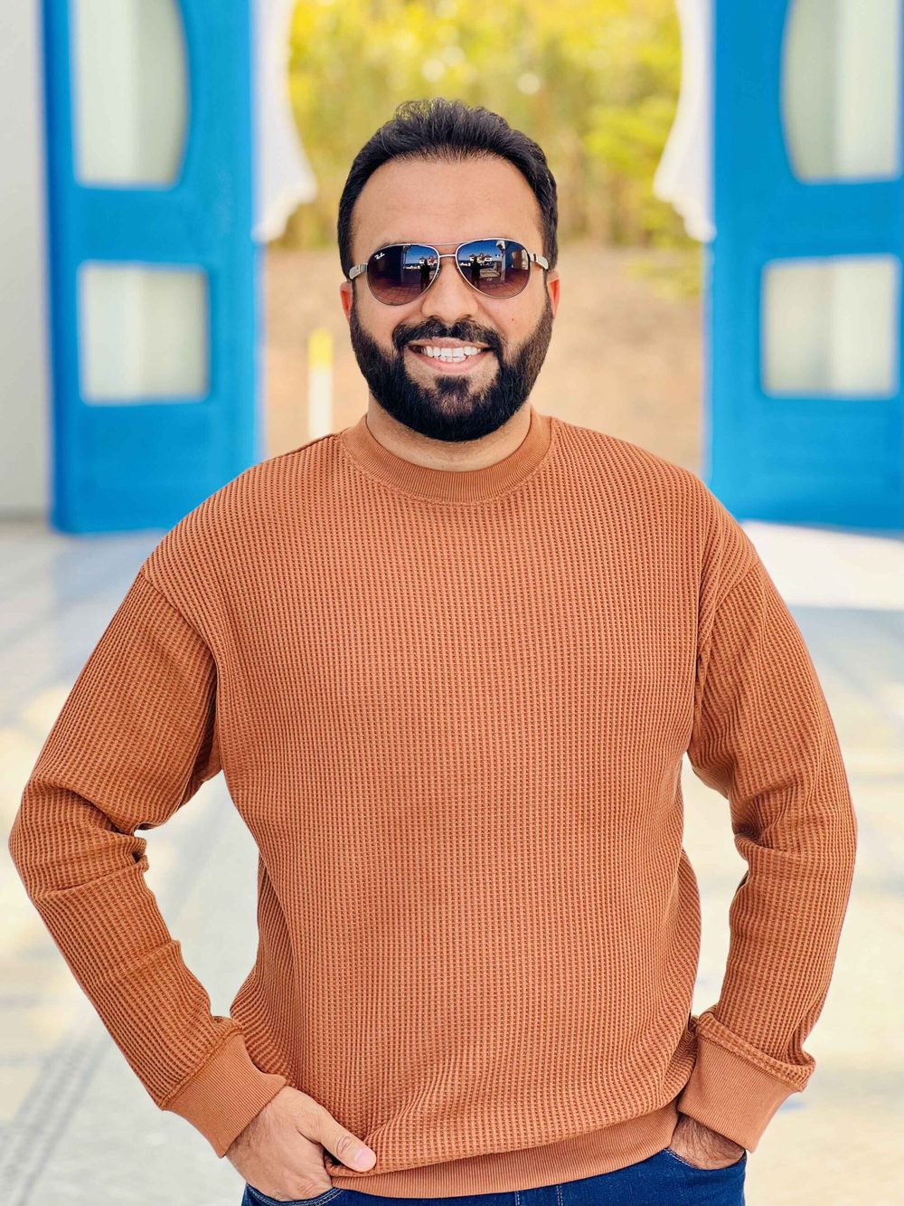 Zubair Riaz on location — Madinah