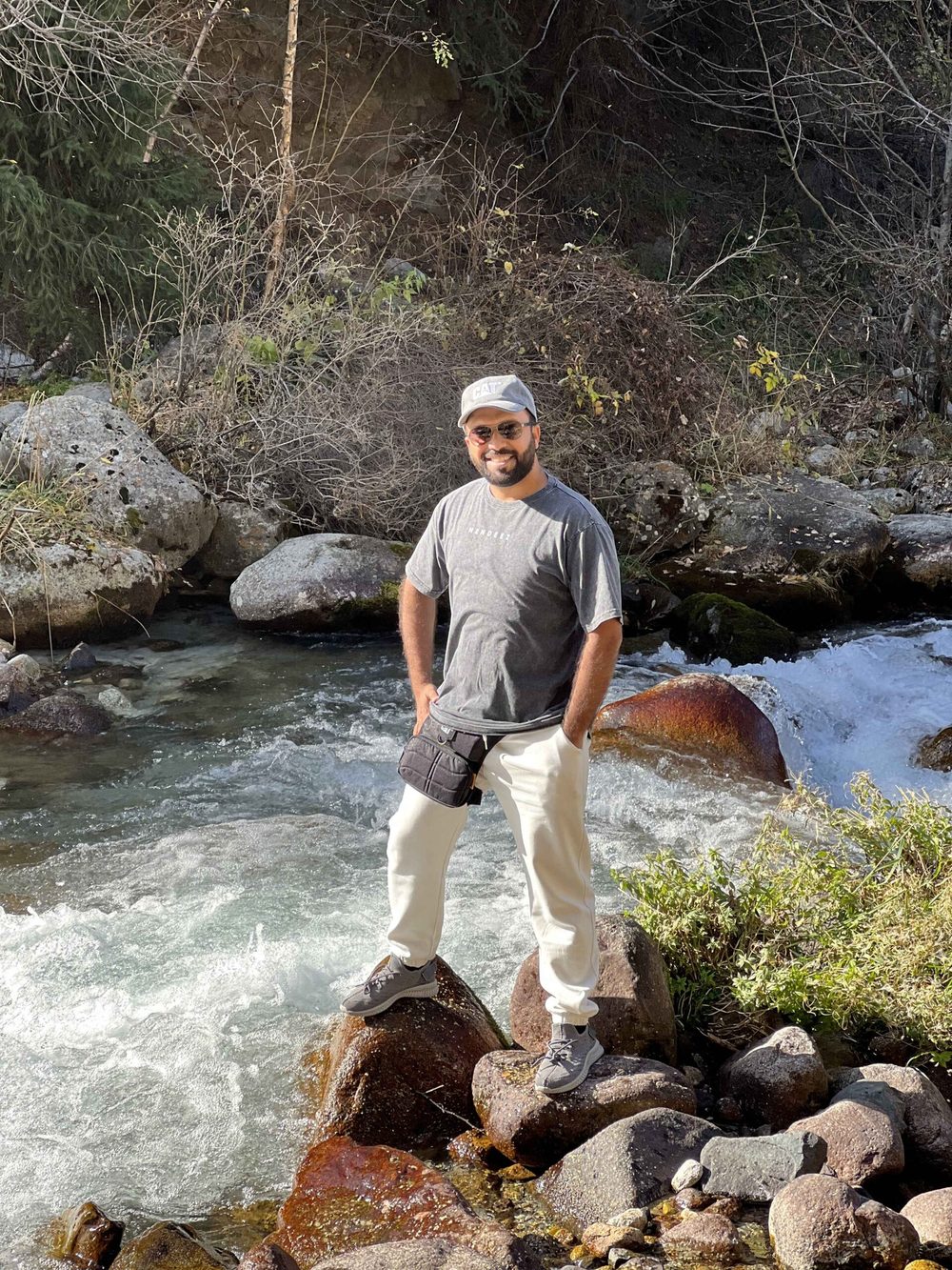 Zubair Riaz on location — Madinah